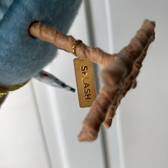 Target 2022 Spritz Felt Bird “Splash” Spring Yellow Raincoat + Umbrella Easter - Picture 2 of 5